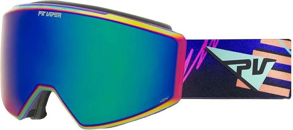 Pit Viper The Genesis Bn5000 Skibrille Mehrfarbig Blue-Green Revo/CAT3+Climax/CAT1 Mehrfarbig Blue-Green Revo/CAT3+Climax/CAT1