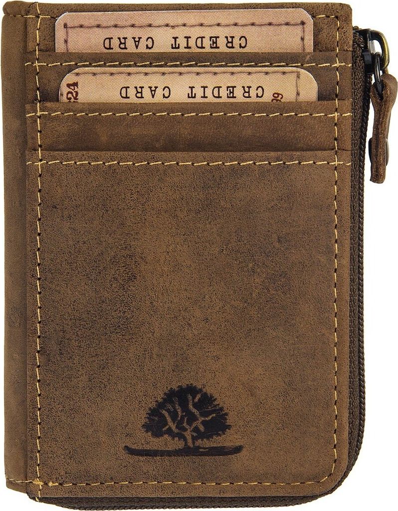 Greenburry Vintage original Karten RV-Münzbörse brown Produktbild 