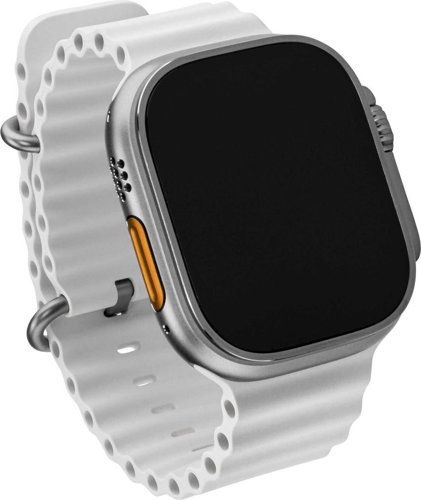 Apple Watch Ultra GPS+Cell 49mm White Ocean Band Produktbild 3