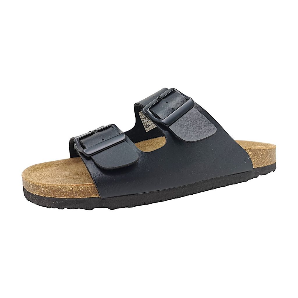 Pep Step Pantoletten schwarz in Gr. 44