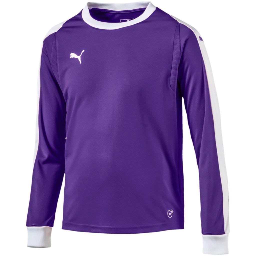 PUMA LIGA Torwarttrikot Kinder prism violet/puma white 164
