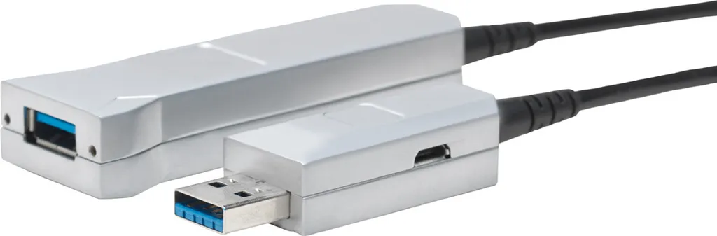 Câble USB 20m Noir Ultra Résistant Vivolink PROUSB3AAF20 Actif