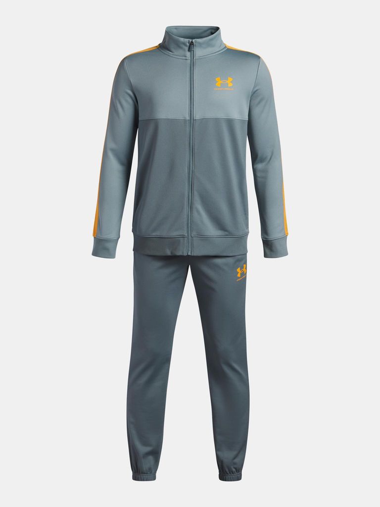 Under Armour UA Rival CB Strick-Trainingsanzug für Jungen – BLAU YXL