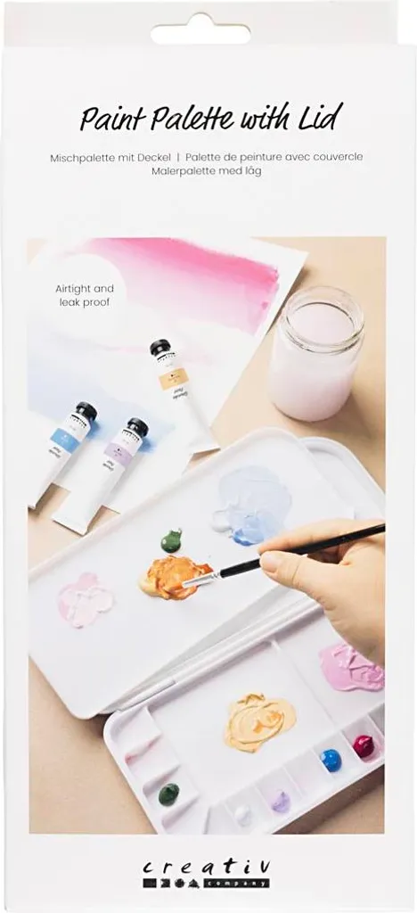 Palette de mélange pour peinture acrylique et huile - Format 270 mm