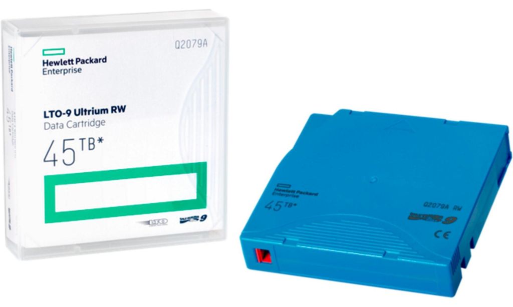 HPE LTO-9 Ultrium 18TB / 45TB RW NO LABEL Zdjęcie produktu 