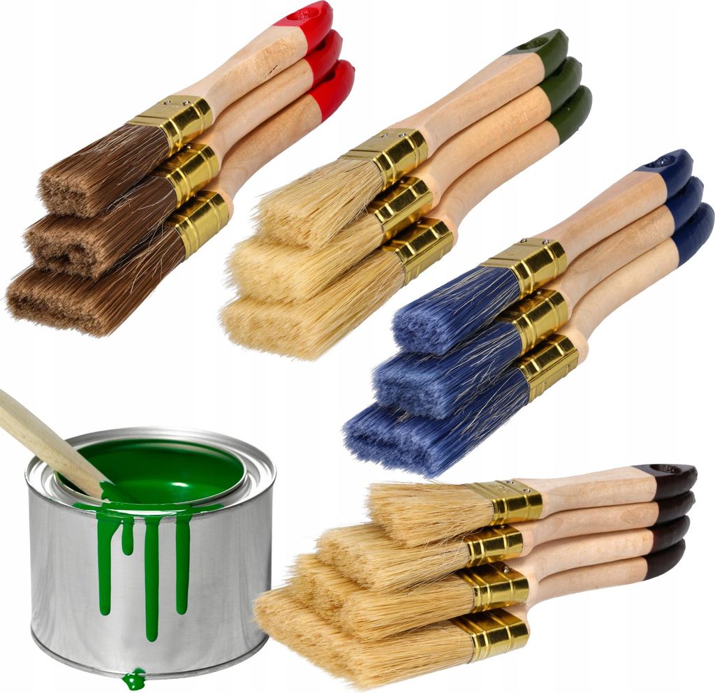Set PROFESSIONAL-Pinsel für Acryl-, Öl- und Emailfarben