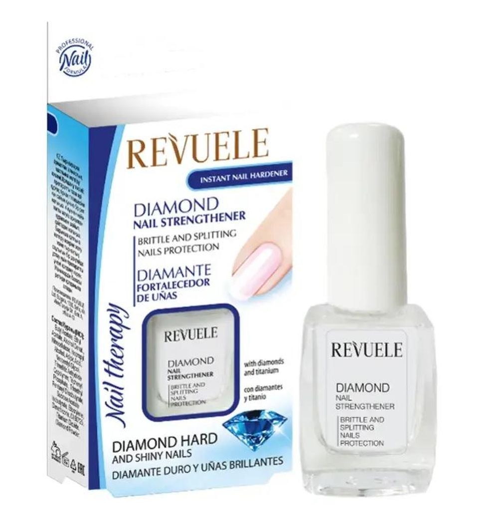 Revuele Diamond Nail Strengthener Instant Nail Hardener 10ml