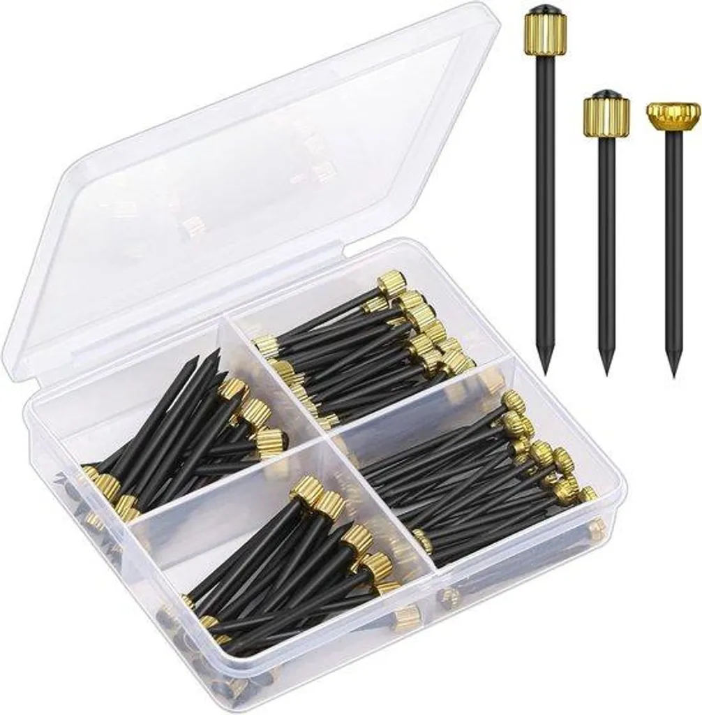 Punaises robustes en acier - Pack 90 pièces - Idéal pour pêle-mêle photo