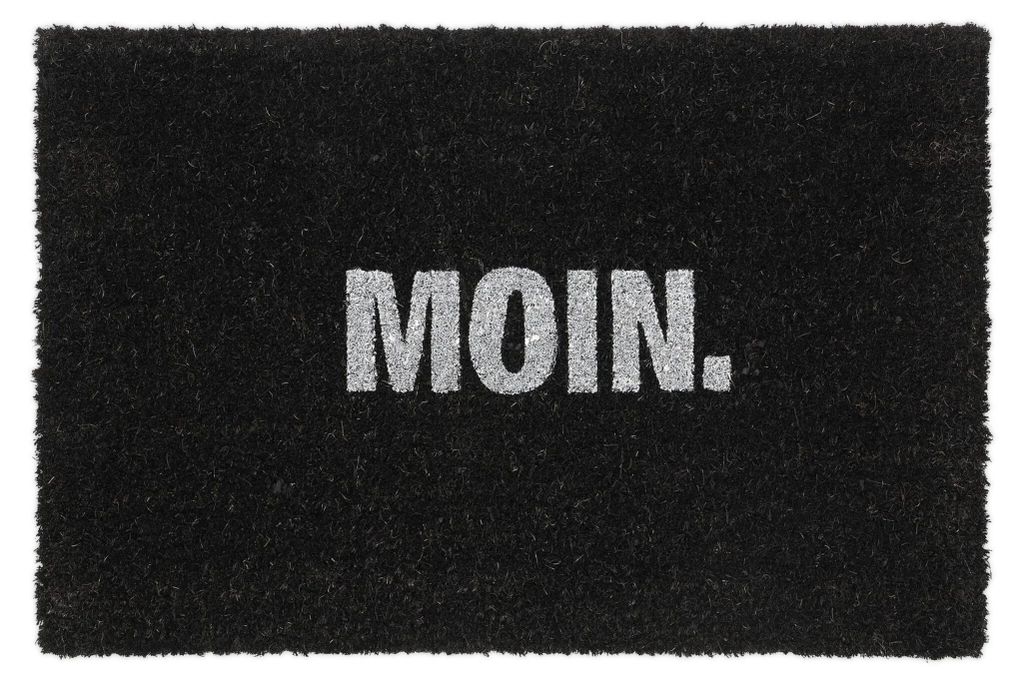 Alfombrilla Relaxdays de fibra de coco "Moin.", Imagen del producto 