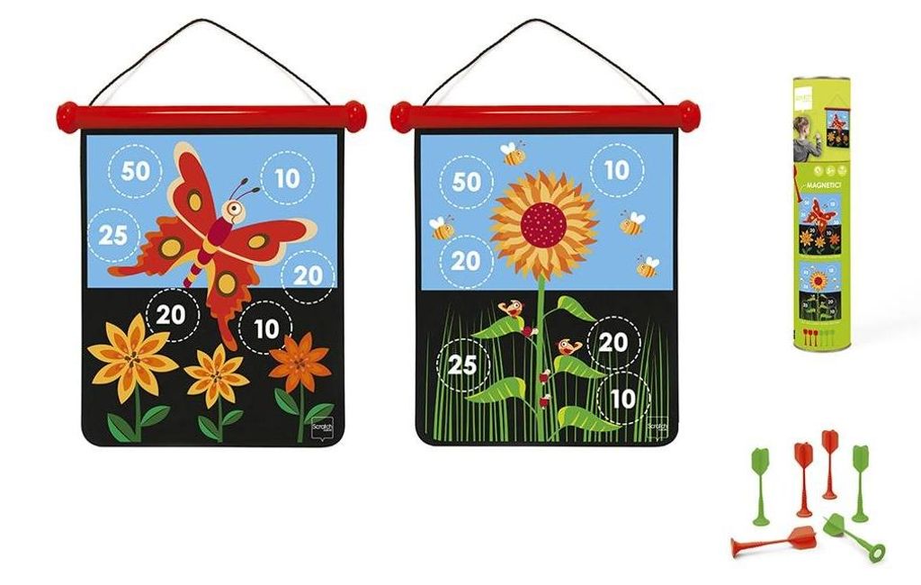 SCRATCH Magnetpfeile – Garten (M)