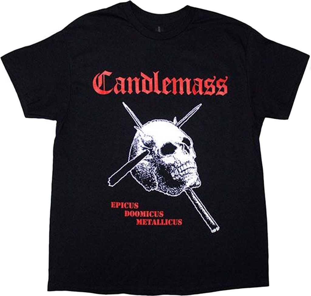 Candlemass - "Epicus Doomicus Metallicus" T-Shirt für Herren/Damen Uni RO13905 (L) (Schwarz)