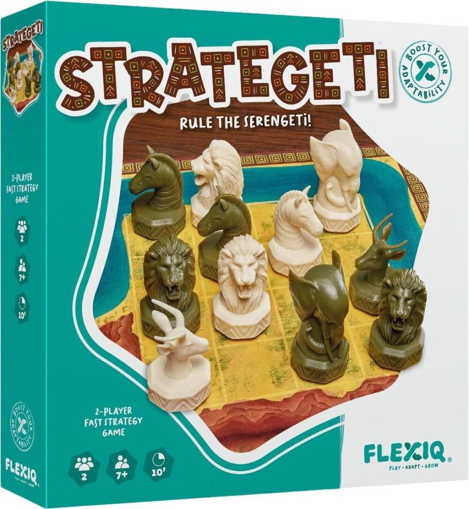 Flexiq Strategeti Brettspiel Mehrfarbig  Kinder Mehrfarbig Produktbild 