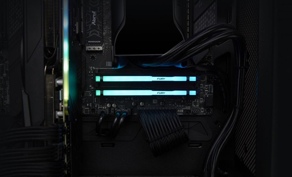 Kingston FURY Beast RGB Black 32GB Kit (2x16GB) DDR5-6000 Obrázek produktu 