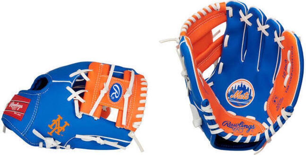 Rawlings MLB Logo Gloves LH 10 Inch Team Mets Fanzone Artikel