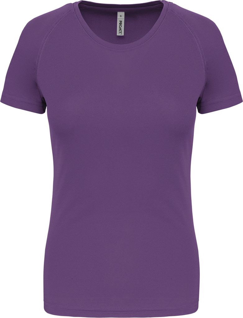 PROACT Damen Basic Sport Funktionsshirt Kurzarm