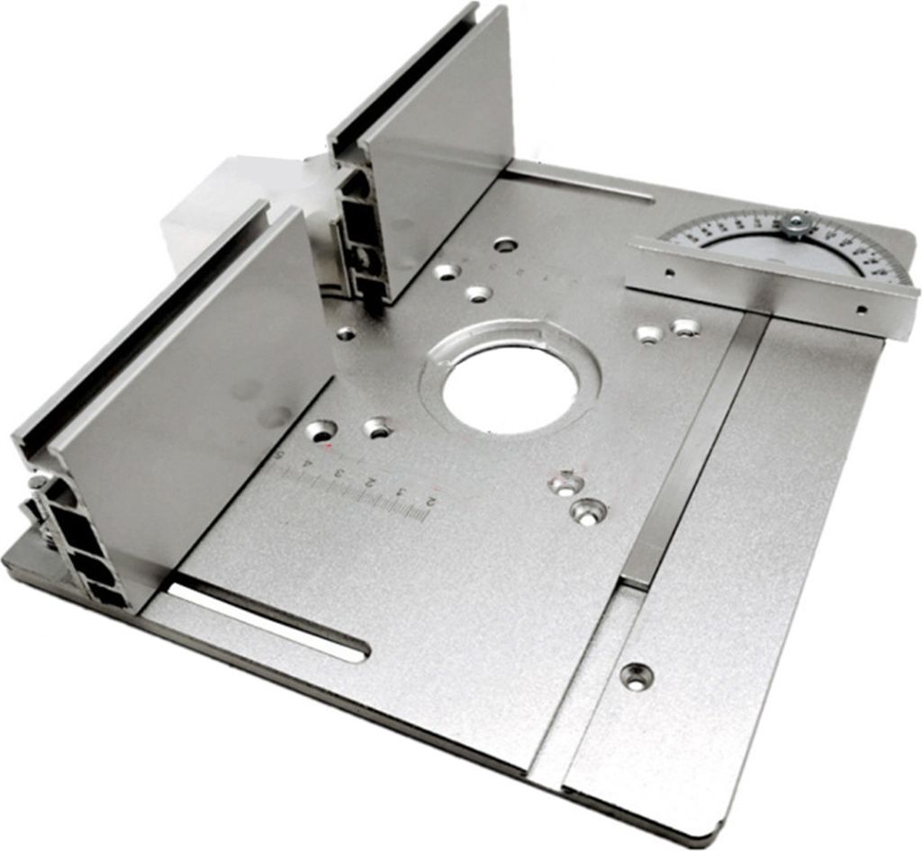 Router Table Insert Plate 2 in 1 Woodworking Bench Flip Board für elektrische Routing Trimming Machine