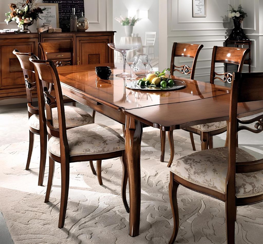Esszimmer Stühle Holz Luxus Sessel Stuhl Braun Stühle Wohnzimmer Möbel neu