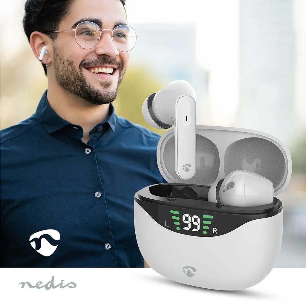 Auricolari TWS ANC Premium - 30 Ore Batteria e Design Ergonomico - 8