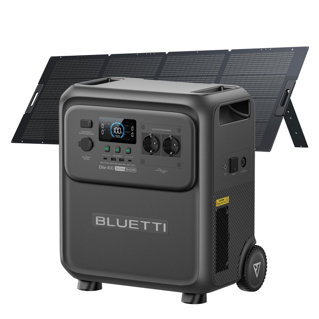 BLUETTI Elite 400 zonnegenerator met 350W zonnepaneel, Productafbeelding 