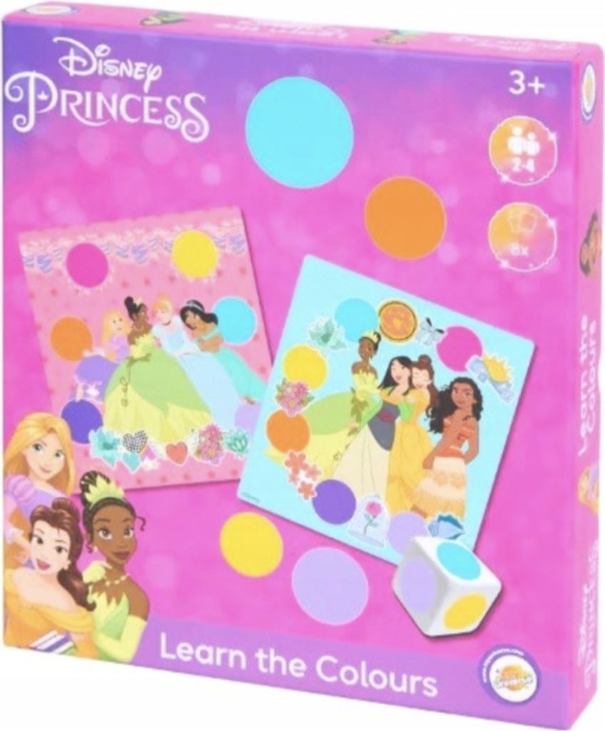 Disney Princess lernt die Farben