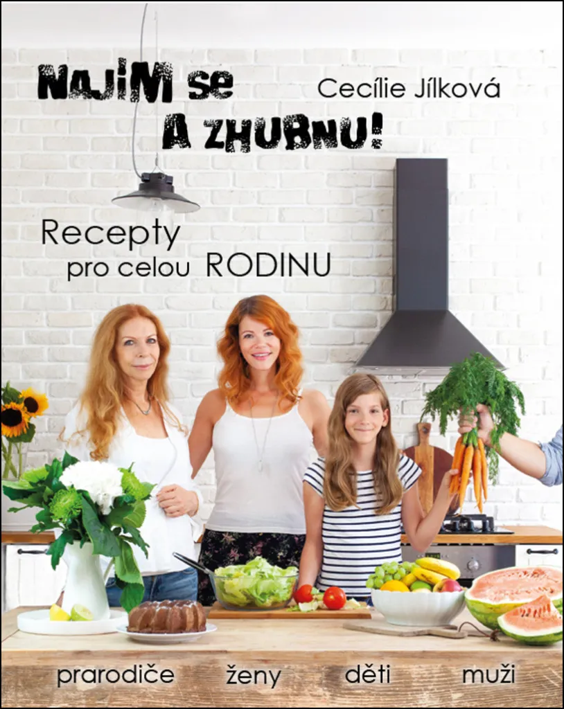 Livre Manger et maigrir ! - Recettes de Cecílie Jílková pour mincir sain