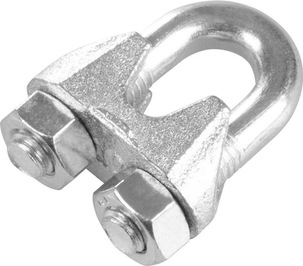 Klemme 99-3 - 10 mm, Seil, Zn