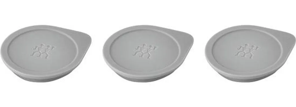 ZWILLING Cube Fresh & Save Positionneurs d'Étiquettes Gris, Lot de 3