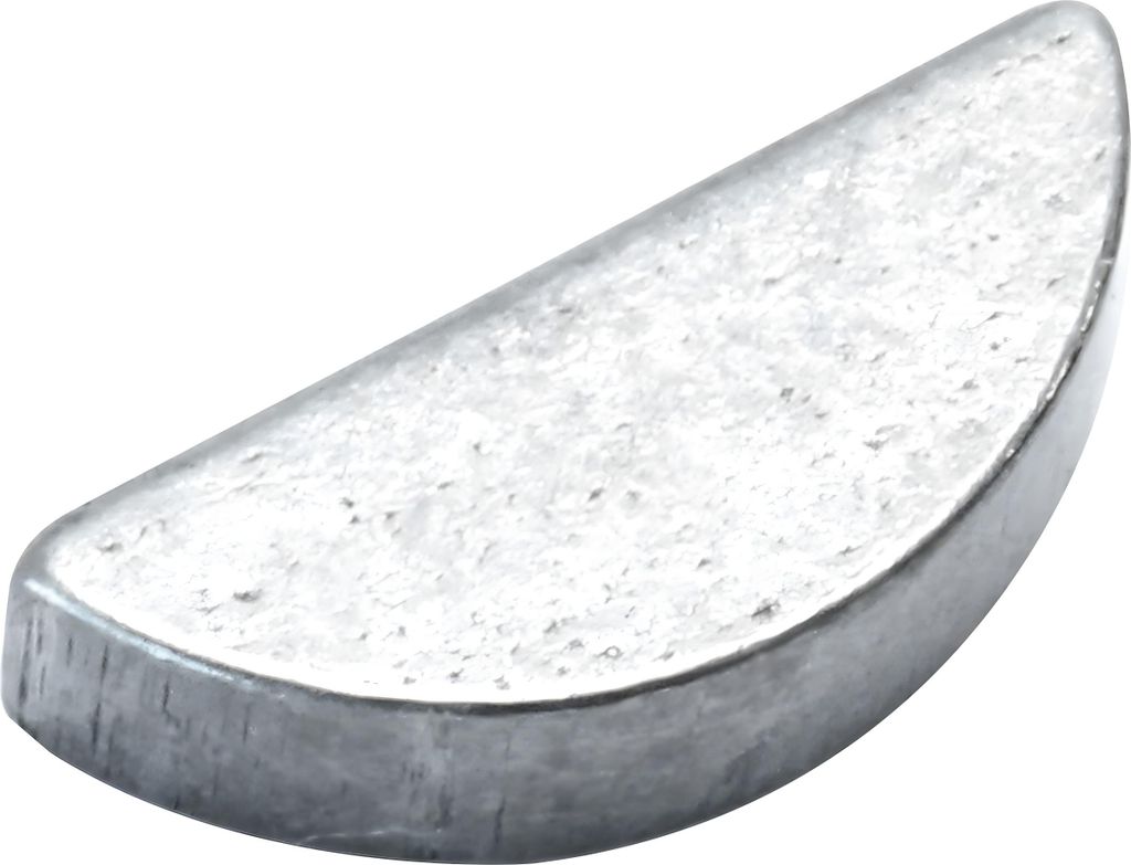 Scheibenfeder (Halbmond) 2,5x3,7-St (DIN 68888) - vorderen Kurbelzapfen R35-3 - passend für EMW