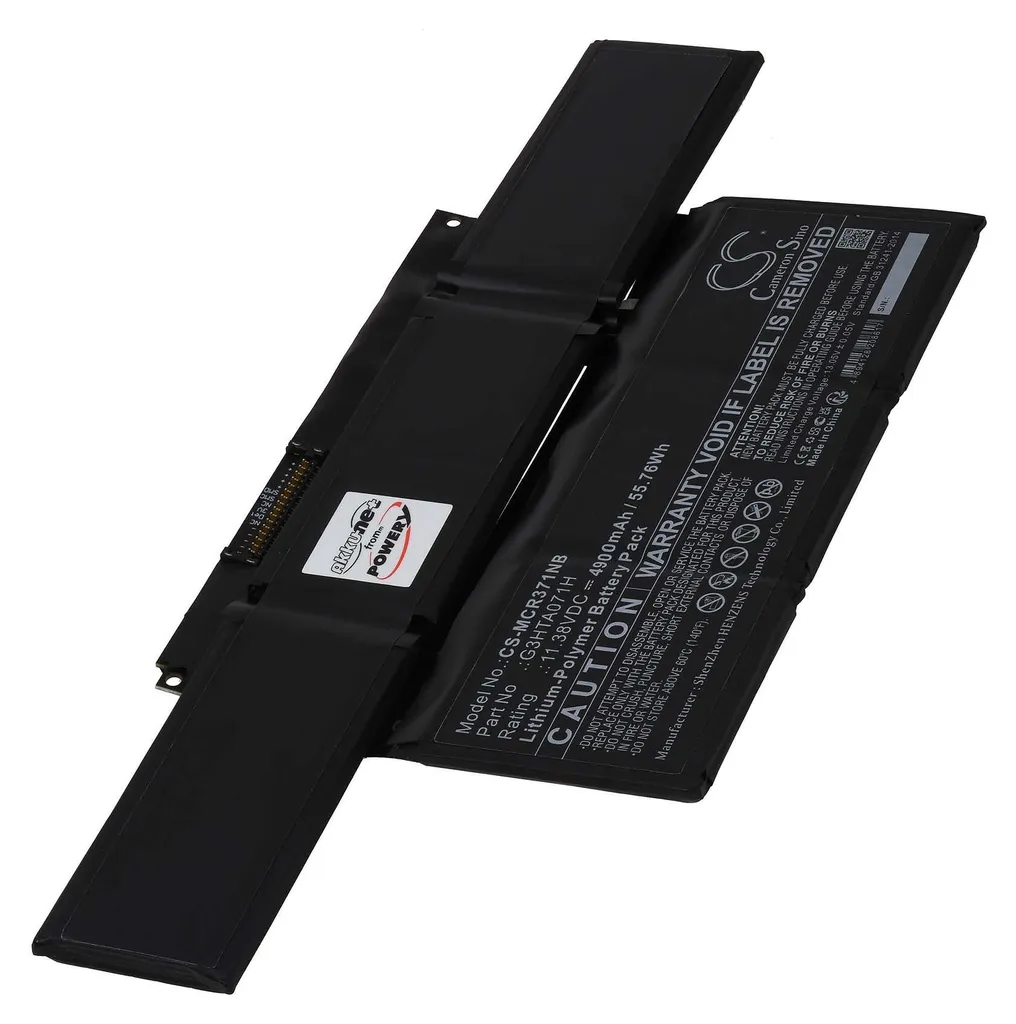 Batterie Microsoft Surface Laptop Studio 1964 14,4 pouces Haute Qualité