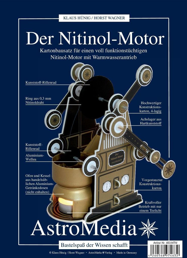Der Nitinol-Motor Produktbild 