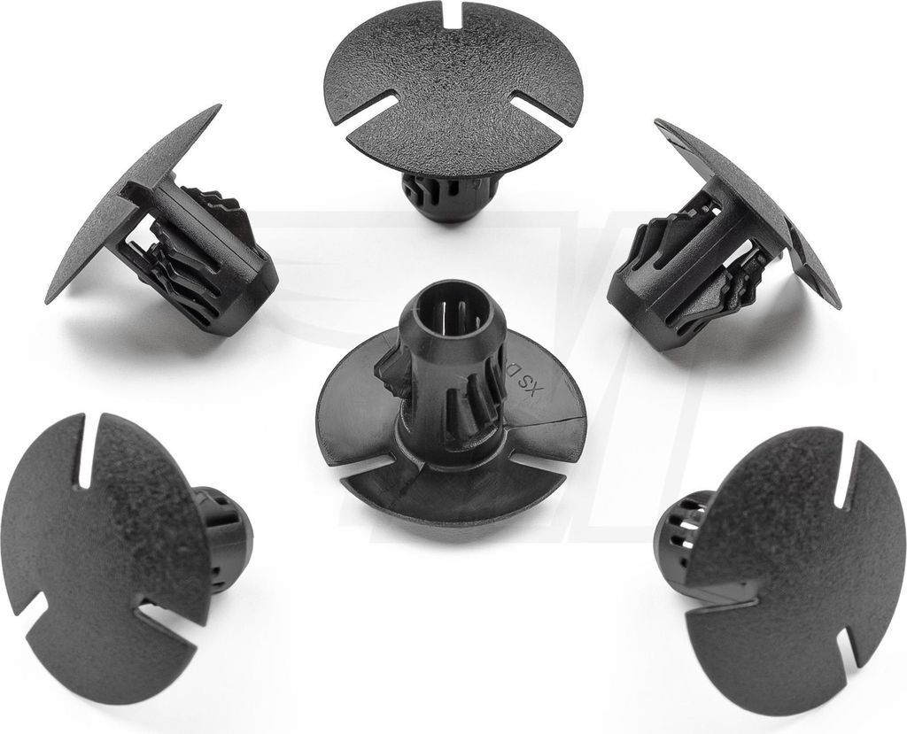 30x Befestigungs Clip für Mercedes-Benz Teppich Kofferraum | A0009914795