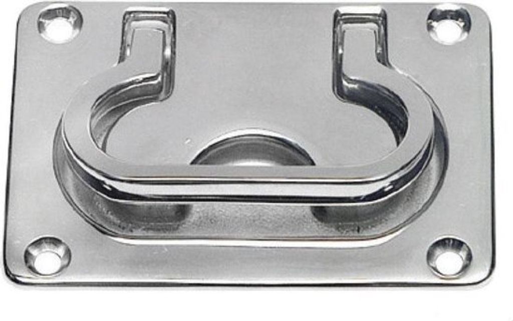 Bodenheber Heavy Duty AISI316 hochglanz. m.Griff , 1 Stück