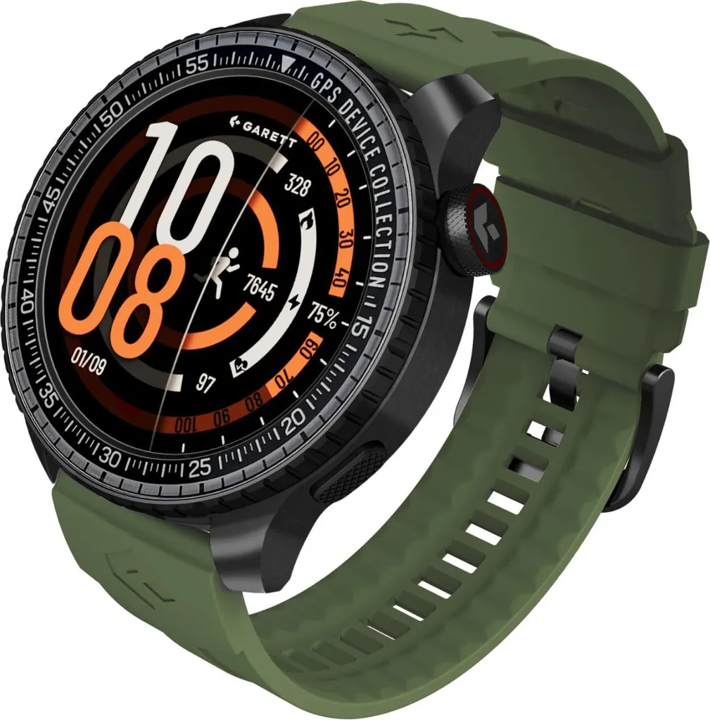Smartwatch Garett Compass Nero - Eleganza e Tecnologia GPS