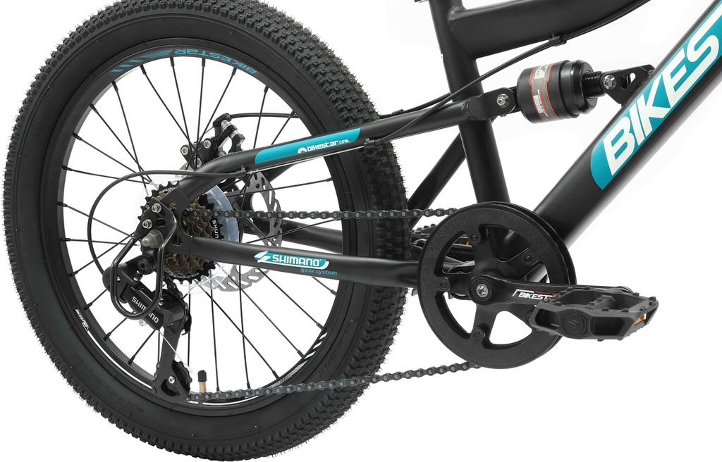 BIKESTAR Kinder Fully Mountainbike 20 Zoll ab 6 Jahre | 7 Produktbild 5