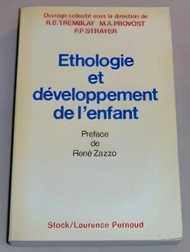 Livre Éthologie et développement de l'enfant : Guide psychologie Stock
