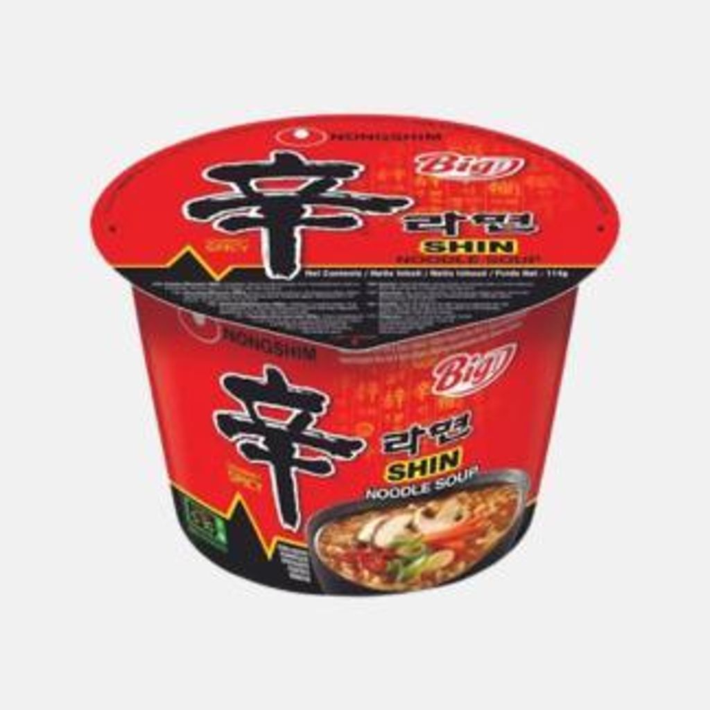 Nong Shim Shin Ramyun BIG Bowl 114g scharf Produktbild 