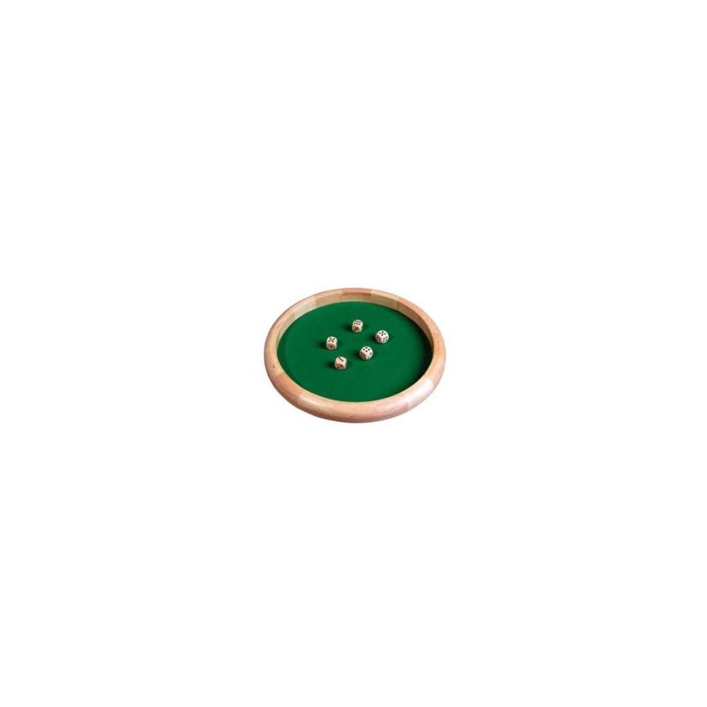 Dadi - Piatto da gioco in legno DELUXE Immagine del prodotto 