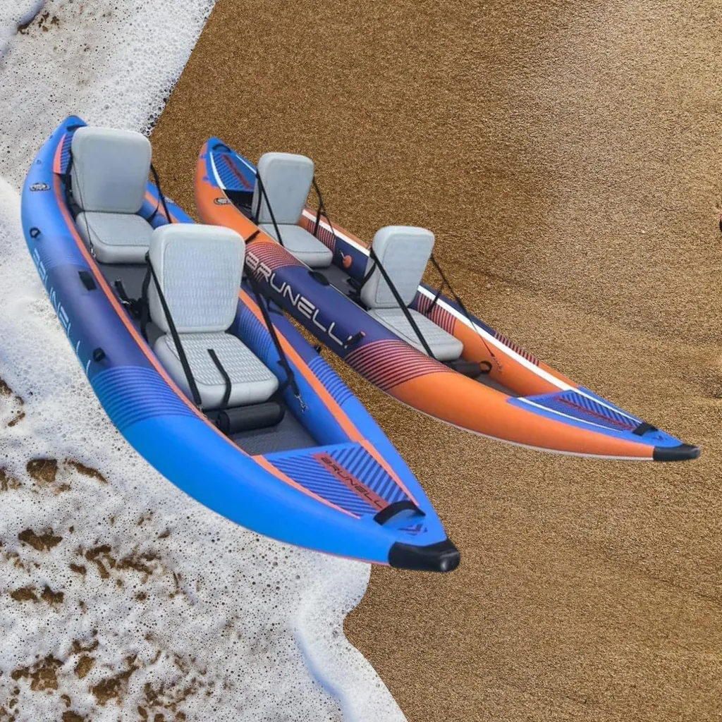 Transformer Paddle en Kayak avec ce Siège Gonflable Brunelli Haute Qualité
