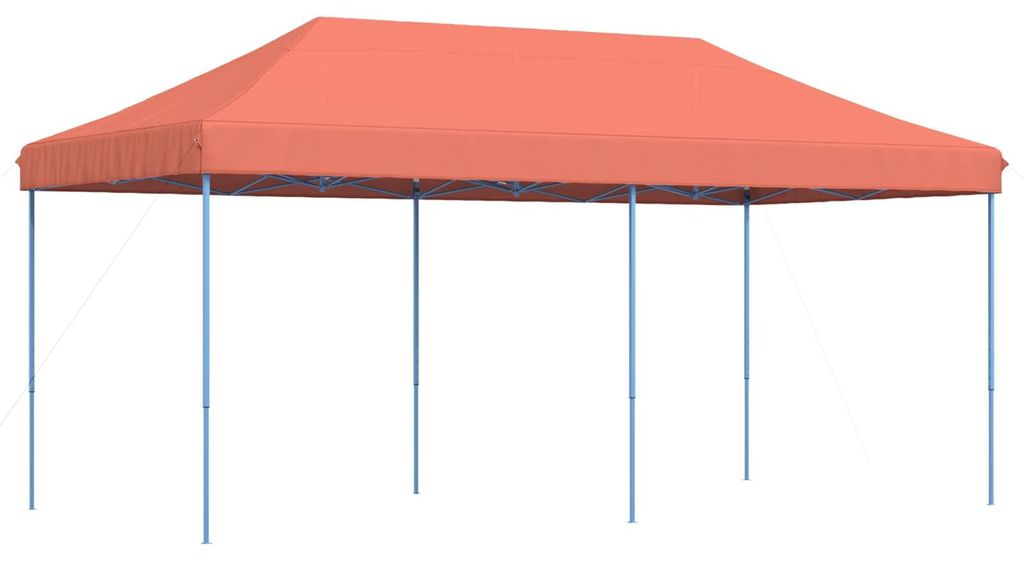 vidaXL Party-Zelt Terrakotta 292 x 580 x 315 cm Oxford-Stoff