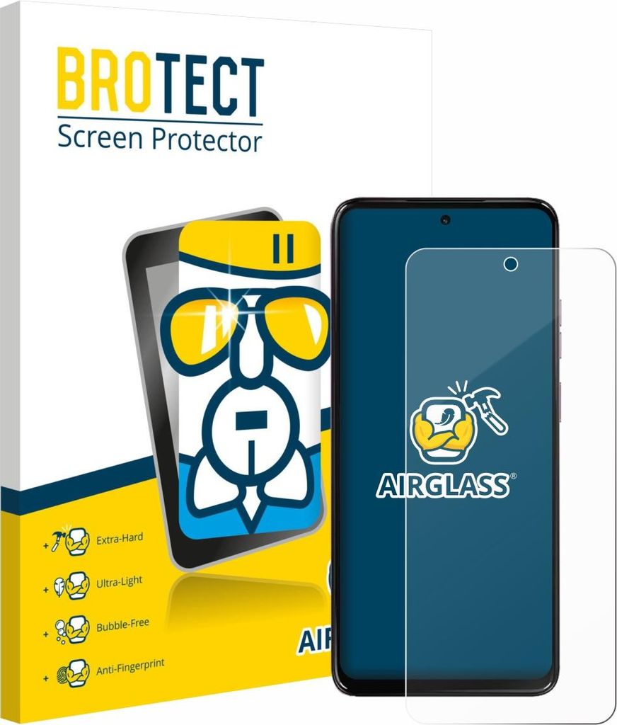 BROTECT Schutzglas für Motorola Moto G17 9H kratzfest klar Produktbild 