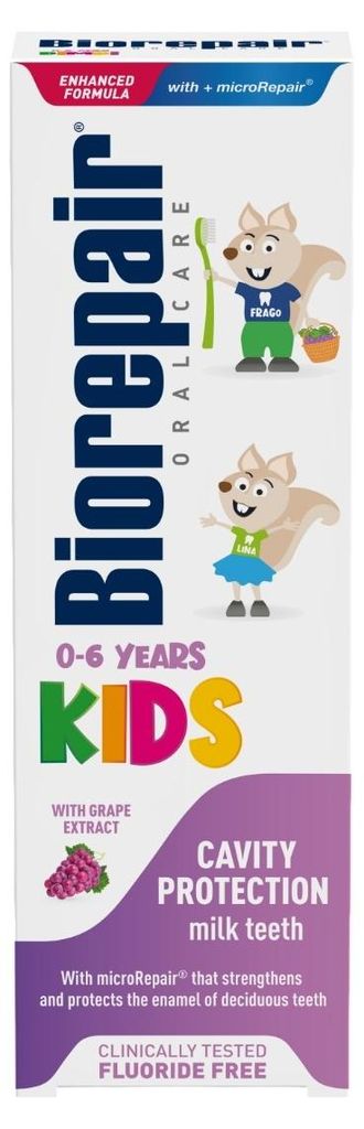 Kinderzahnpasta, Coswell, Biorepair Kids 0–6 Jahre, Produktbild 