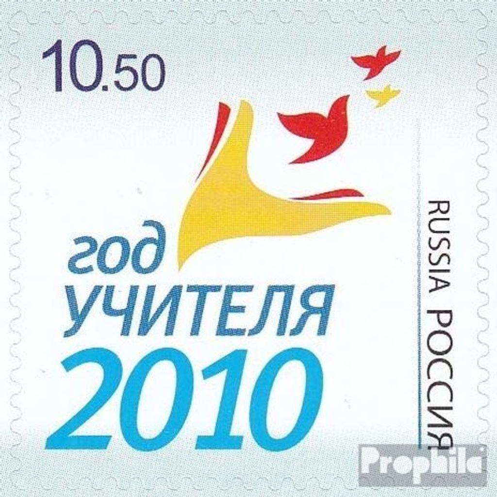 Briefmarken Russland 2010 Mi 1684 (kompl.Ausg.) postfrisch Jahr des Lehrers