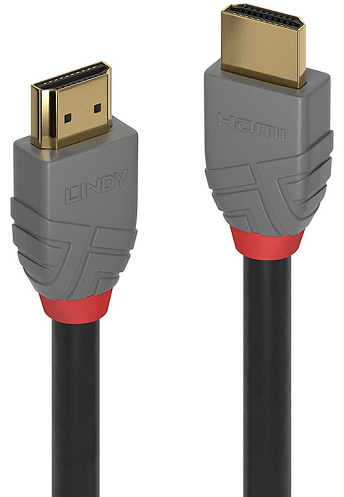 Lindy High Speed HDMI Kabel, Anthra Line, (5 Meter)