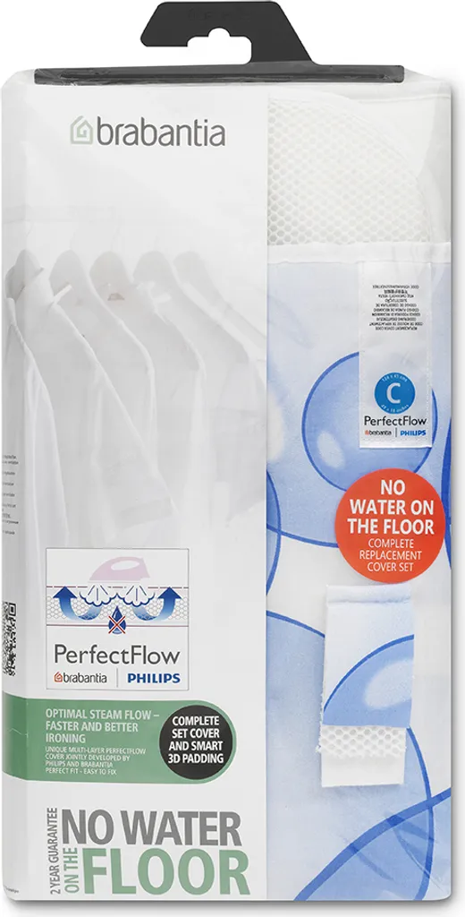 Housse pour table à repasser Bubbles Brabantia avec mousse de confort B - 4