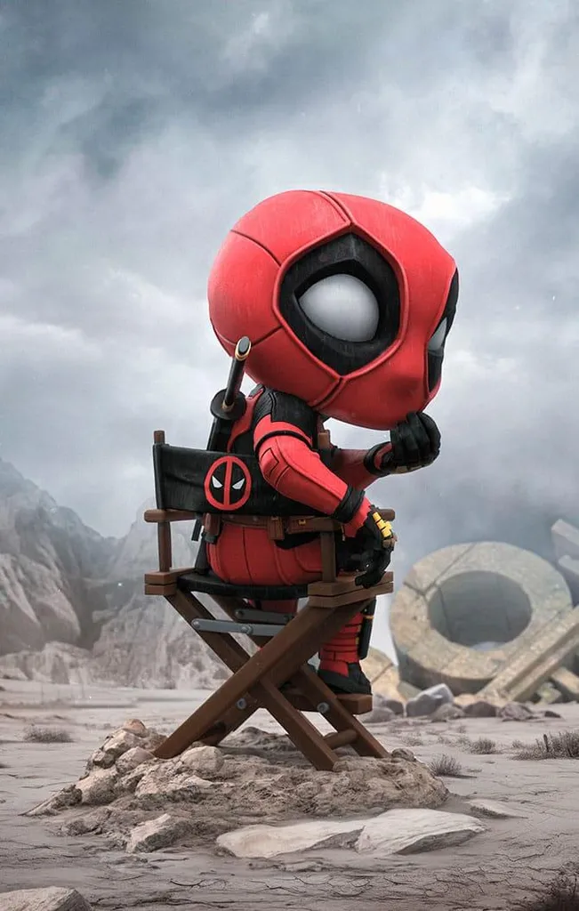 Figurine Deadpool et Wolverine 13 cm Iron Studios : Mini Co. Originale - 10