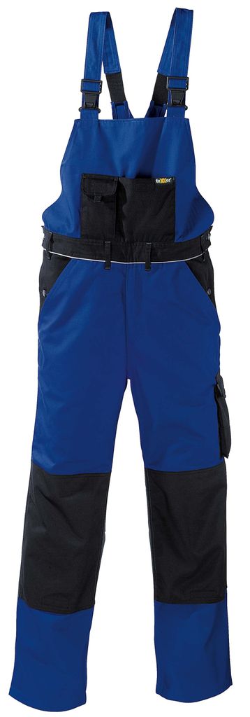 TEXXOR Latzhose AMAZONAS Canvas Gr. 56 kornblau/schwarz