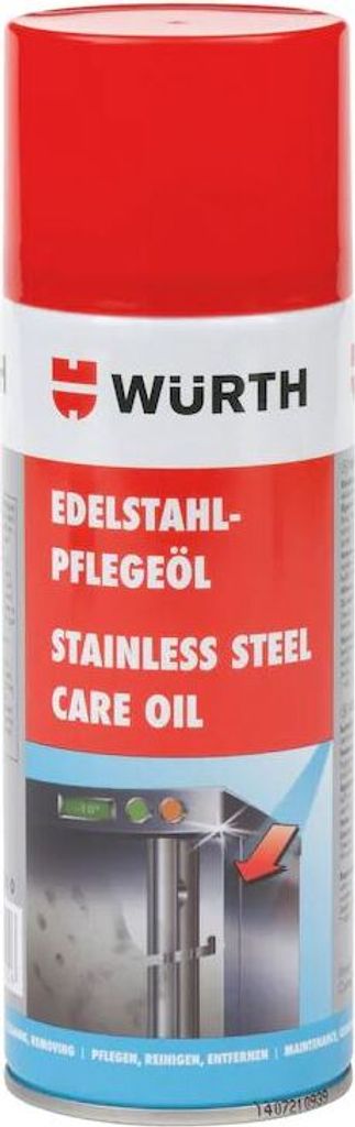 Würth Edelstahl Pflege-Öl Sabesto, 400ml, 44,98/Liter Produktbild 