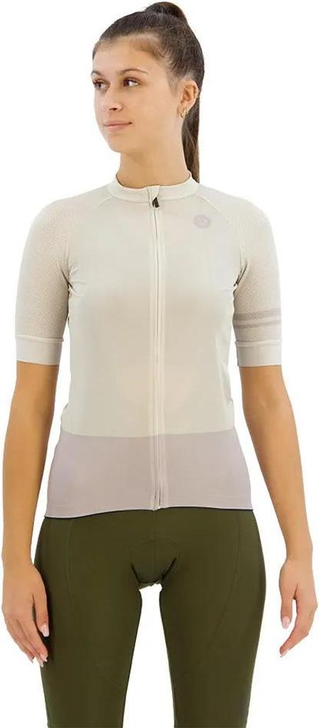 Agu Duo Essential Kurzarm-radtrikot Weiß XS Damen Weiß XS