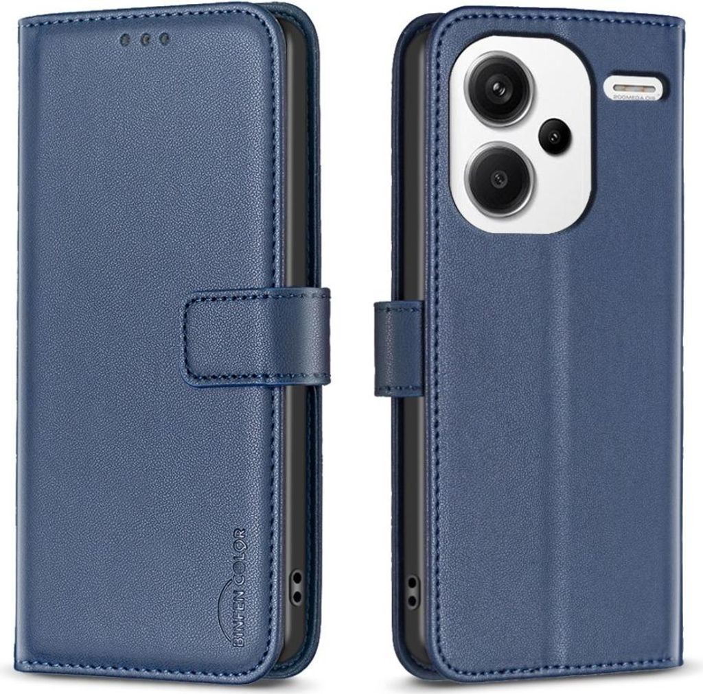 Xiaomi Redmi Note 13 Pro+ 5G Hülle - BINFEN Klapphülle - Blau