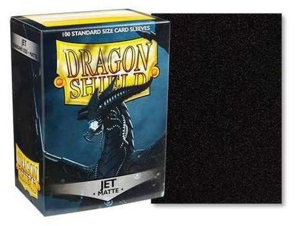 Dragon Shield: Matte  Jet (100) – Fundas protectoras – Imagen del producto 